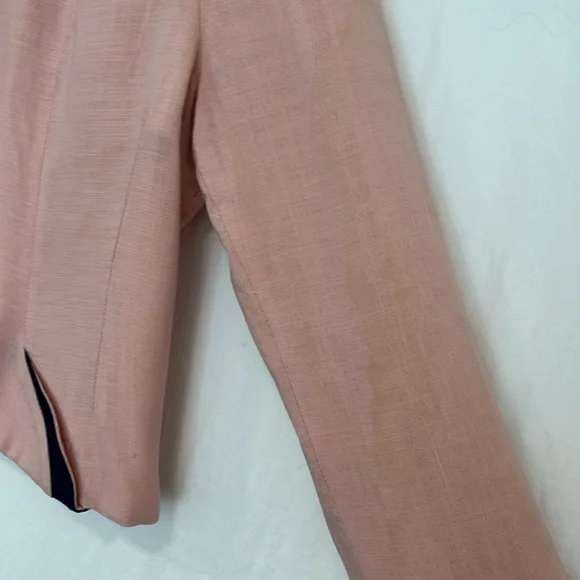 Vintage 1930s pink cotton gabardine jacket, medium - Picture 4 of 6